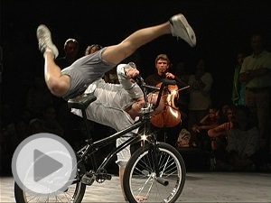 Friandises Vélicyclopédiques vidéos danse sur vélo bmx